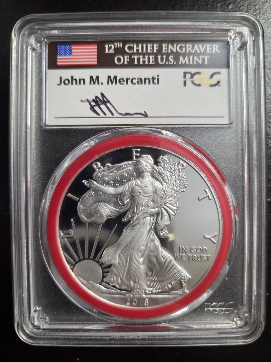2018 American Eagle PR 70 Graded Silver Bullion Coins for sale | eBay