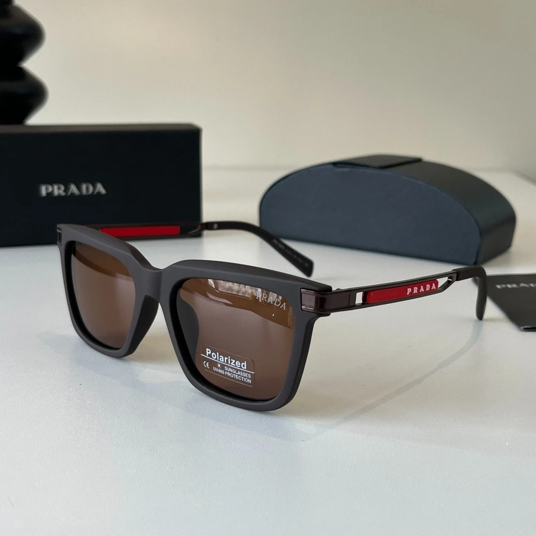 PRADA Brown Frame Sunglasses for Men for sale | eBay