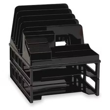 Officemate 22132 Letter Tray, Black, Plastic,...