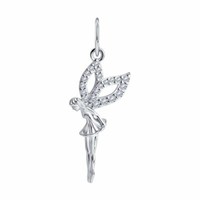 KettenanhäNger AnhäNger FüR Kette 925 Silber Zirkon Echtschmuck Halsschmuck