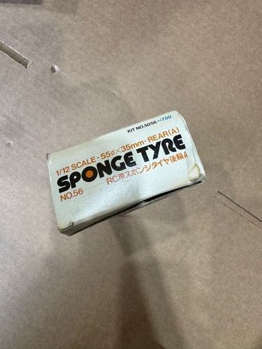 Tamiya Sponge Tire Set 1:12RC Scale 52X35 Tire size No.169 Kit No.5169**700 - Picture 2 of 2