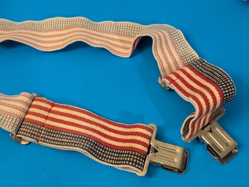 Tirantes de bandera patriótica de Estados Unidos - America's Choice No. 110 - Cuero de vaca de grano superior - Imagen 8 de 22