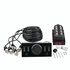 5 in 1 Display Air Suspension Pressure Gauge + Solenoid Valve + Control Panel