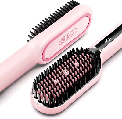 Hair Straightener Brush Cepillo Alisador Electrico Amazon TYMO