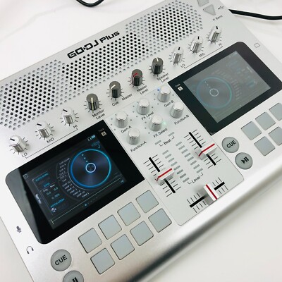 GODJ Plus Portable DJ Equipment Full Digital Speaker Silver Japan