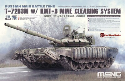 Meng Model TS053 1/35 Russina MBT T-72B3M w/KMT-8 Mine Clearing System
