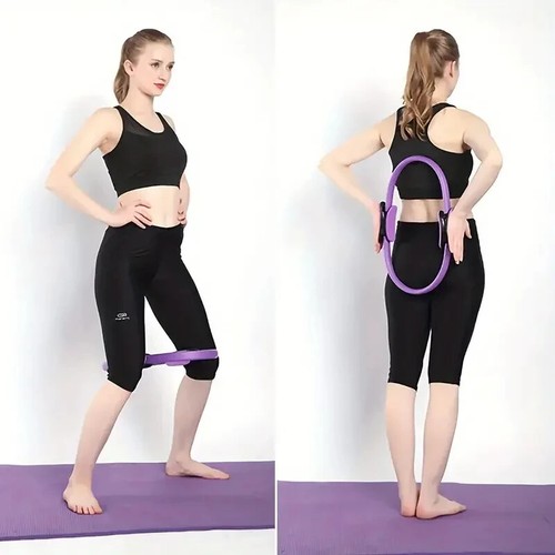 1 Stück Yoga Fitness Ring Kreis Pilates für Frauen Körpertraining Gym Power Twister - Bild 5 von 22