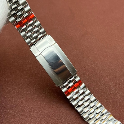 21mm 904L SS Jubilee Watch Bracelet Band For Rolex Datejust 41mm 126334
