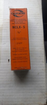 #ad #ad Cash Acme NCLX 5 3 4quot; NPT Water Heater Pressure Relief Valve $7.00