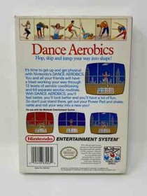 NES Nintendo - Dance Aerobics - CIB Complete in Box w/ All Inserts - PowerPad