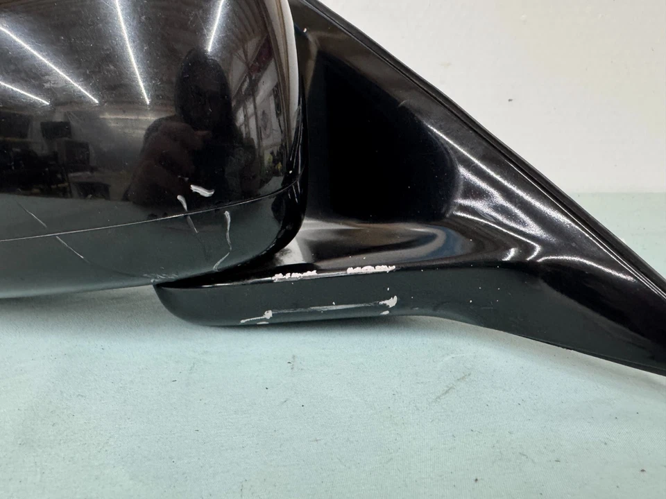 2006-2008 INFINITI M35 M45 DESTRO ESPELHO DE PORTA DE PASSAGEIRO PRETO POTÊNCIA 10 FIOS - Imagem 2 de 4