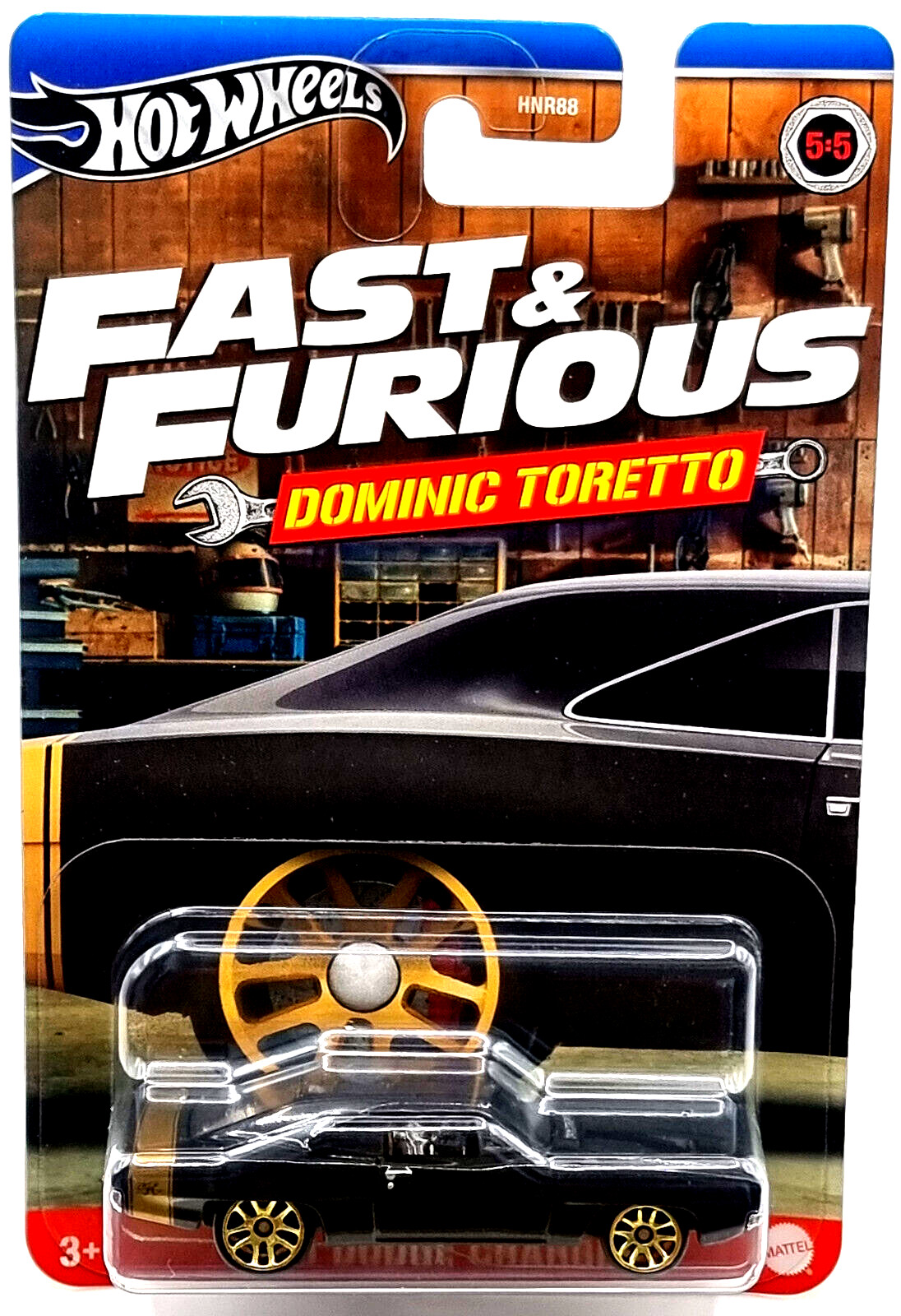 Автомобиль Hot Wheels Форсаж Доминика Торетто 1968 Dodge Charger 55 2390₽