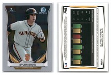 2014 Bowman Chrome Draft #CDP94 Dylan Davis - San Francisco Giants
