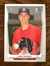 2014 Bowman Chrome, 1st Bowman, Jake Cosart, #CDP101, Boston Red Sox