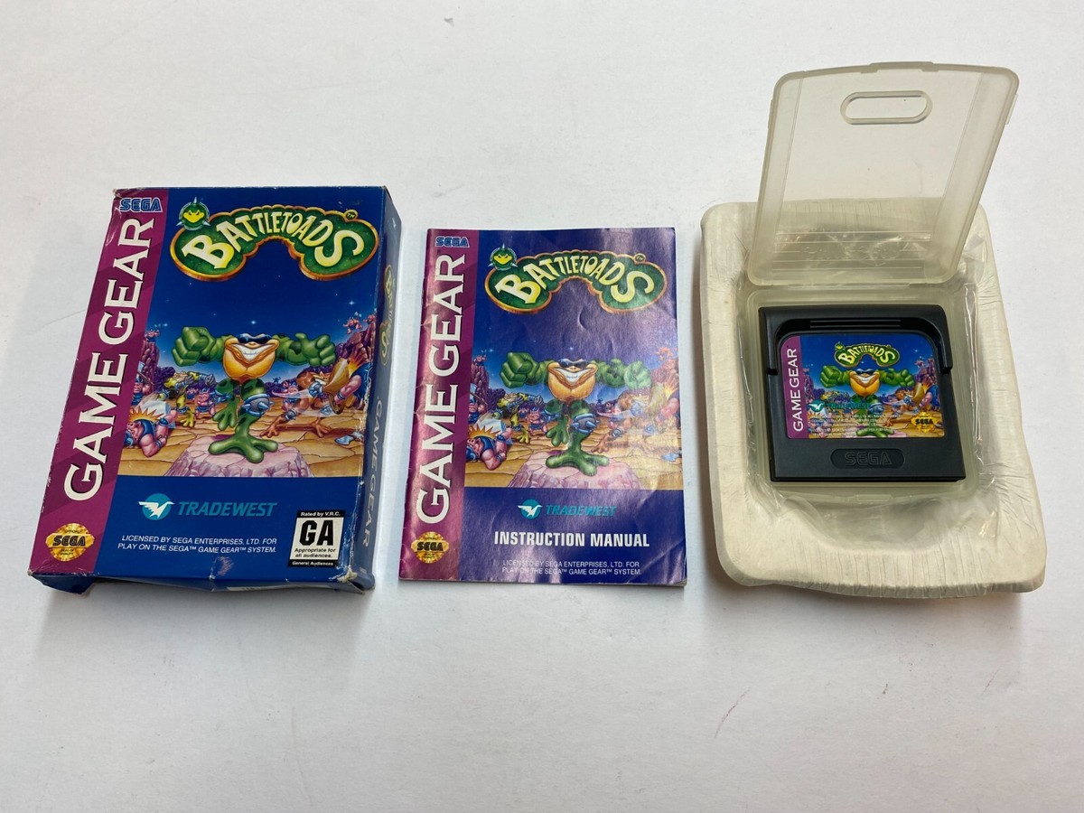 美品　バトルトード　ゲームギア Battletoads Game Gear Complete | eBay