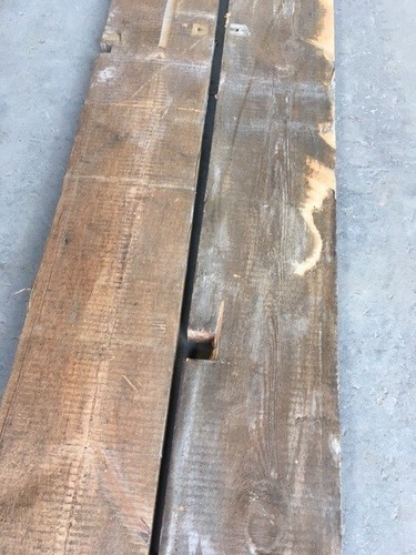 Reclaimed Timber / Reclaimed Old Pine Beams/ 9"x2" Character Beams 2m lengths - Picture 19 of 22