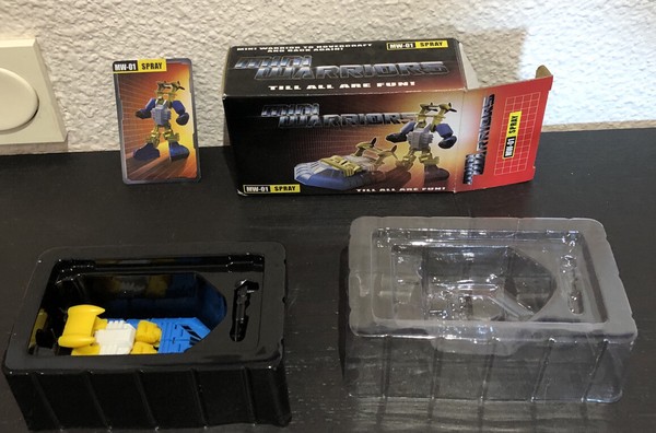 Transformers iGear Mini Warriors Spray MW-01 Seaspray