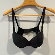 36D Victoria s Secret Solid Black Body by Victoria Perfect Shape Bra