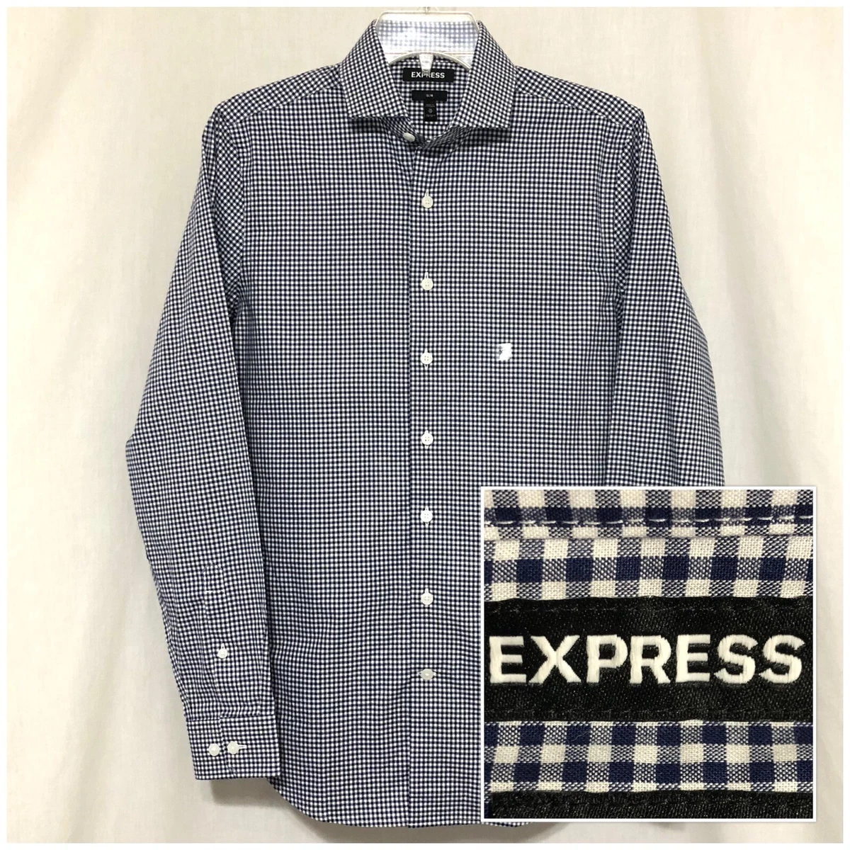 Gingham clearance shirt express