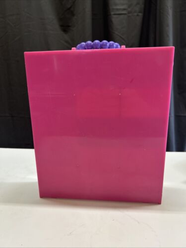 1993 Pink Barbie Wardrobe Storage Carrying Case & Accessory Drawers - Picture 3 of 9
