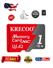 Micro SD Card 1TB Ultra Class 10 SDXC Memory Card TF for Smartphones Tablets Lot