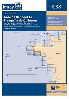 Imray Chart C38: Anse de Benodet to Presqu'ile de Quiberon by Imray ...