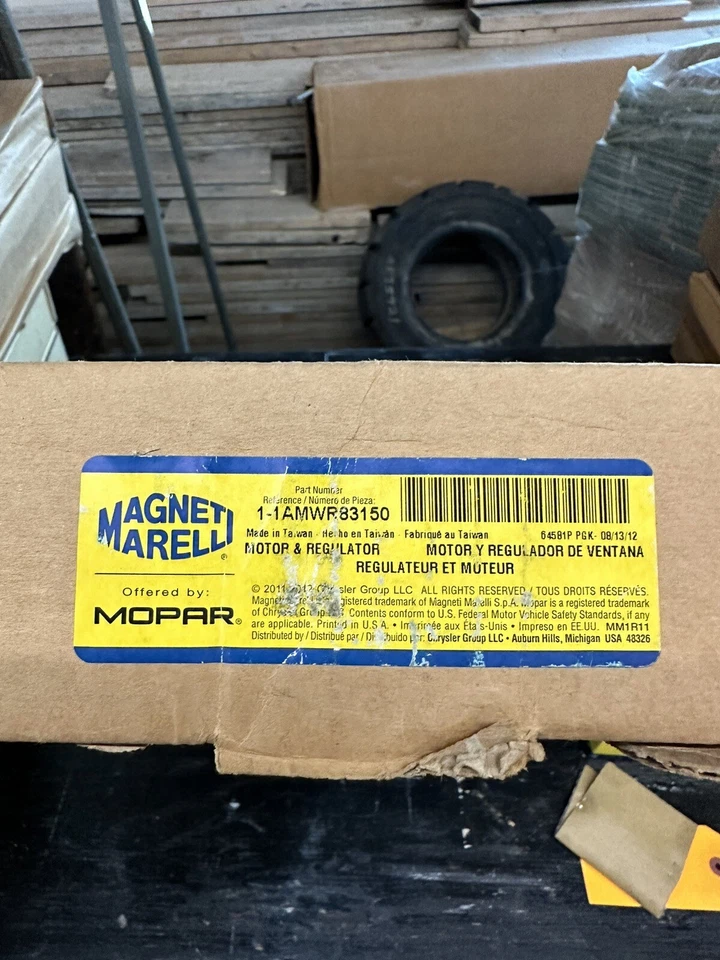 Motor y regulador de ventana eléctrica Mopar OEM para Lincoln Navigator 1998-2002 Foto 2 de 2