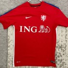 KNVB Netherlands Dutch Nike DRI-FIT ING Training Soccer Jersey Maglia Trikot M