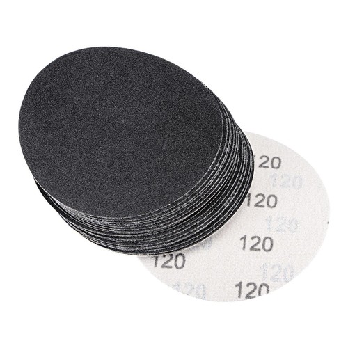 5 Inch Sanding Disc 120 Grit Hook and Loop Wet Dry Usable Silicon