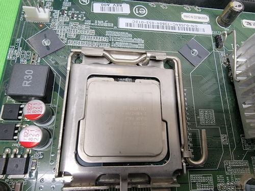 Dell J584C 0J584C Motherboard DG33A01 w/ Intel Q6600 2.4GHz Core 2 Quad CPU - Picture 2 of 3
