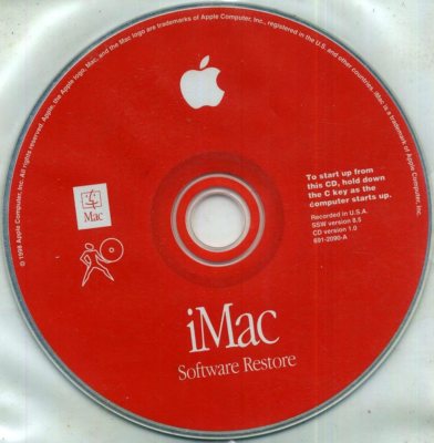 iMac Software Restore