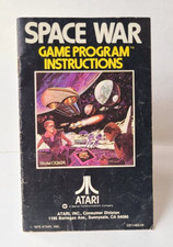 Space War ATARI 2600 Game Program Instructions Manual ONLY