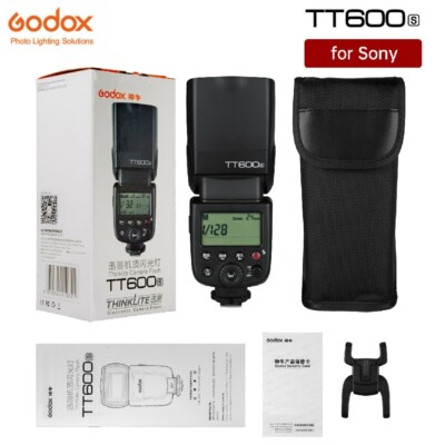 Godox TT600S Camera Flash Speedlite for Sony A68 A77 A9 A7II A7RII A6000 A6500
