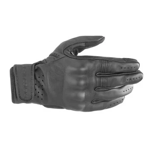 Alpinestars Stella Dyno Leather Motorcycle Gloves Black Black
