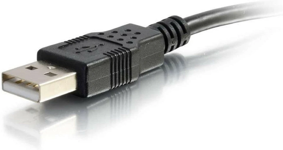 6 Inches USB 2.0 Short Extension Cable Cord M/F Standard Type A Male to Female - Image 2 of 3