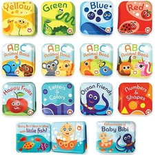 Baby Bath Books Mega Set (Pack of 13 Books)