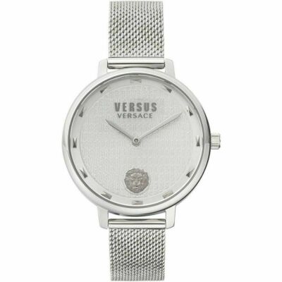Womens Wristwatch VERSUS Versace LA VILLETTE VSP1S1420 Stainless Steel Mesh NEW