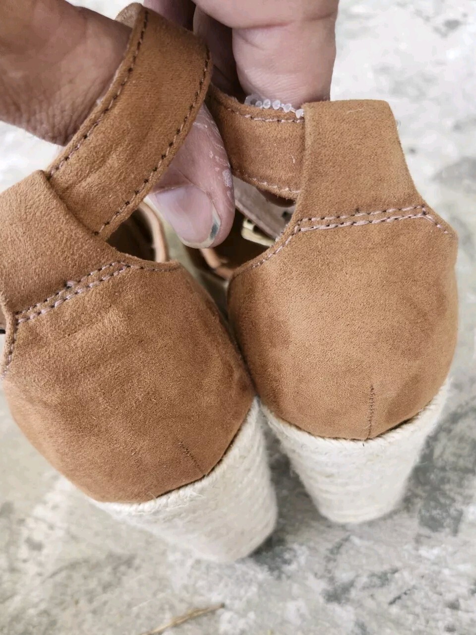 Universal Thread Wedge Platform Dandals Sz 7.5 M - image 6