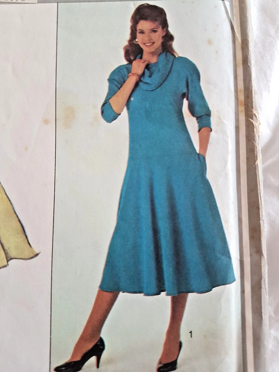 Flared top dress style