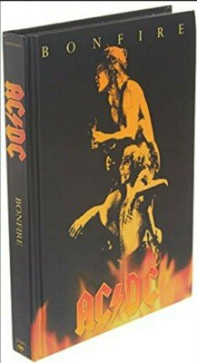 CD:AC/DC-Bonfire Used Box Set 5Disc 1997 Booklet,Poster stickers ...