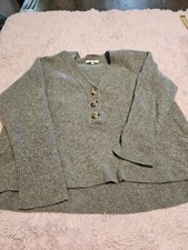 Madewell Sweater Womens XXL COLOR GRAY Cozy M...
