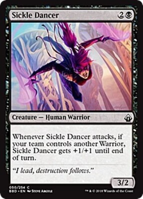 SICKLE DANCER X 4 N/M BATTLEBOND MAGIC THE GATHERING | eBay SICKLE DANCER X 4 N/M BATTLEBOND MAGIC THE GATHERING | eBay
