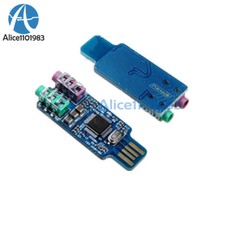 CM108 USB Drive Free USB Sound Card Laptop Computer External Sound Card Module