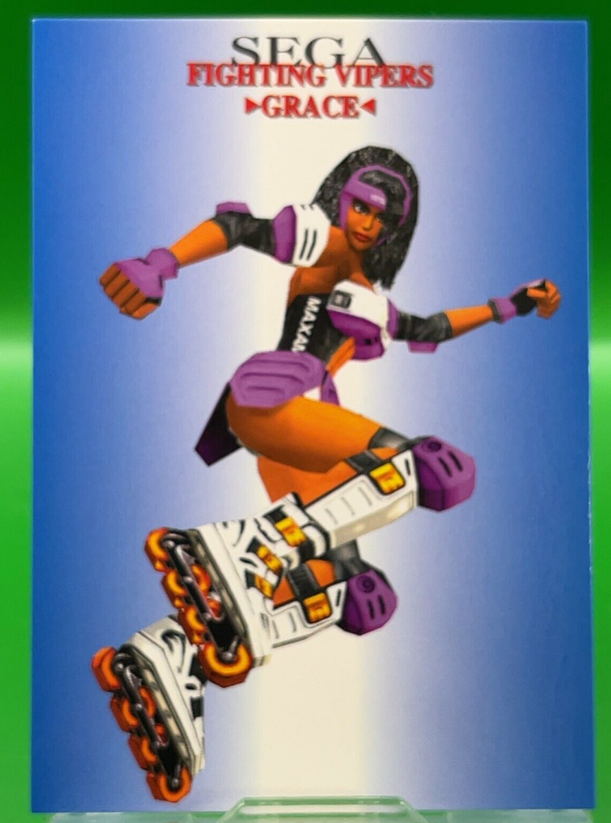 Grace No. 17 Fighting Vipers Card SEGA FREAKS Game trading TCG