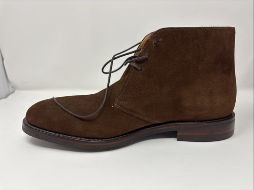 Loake 1880 Dainite Sole Brown Suede Chukka Boots EUC US Size 8 Mens - Picture 7 of 24