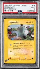2003 POKEMON SKYRIDGE #76 MAGNEMITE-REVERSE FOIL PSA 9 on eBay