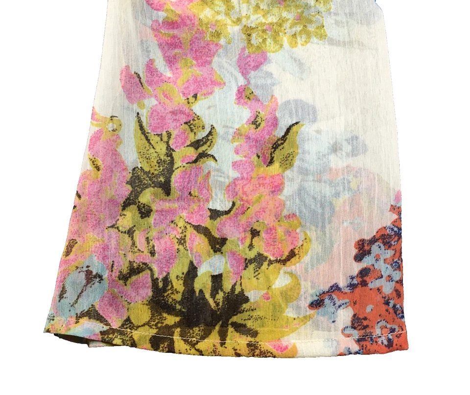 Kimono abierto American Rag para mujer talla S floral manga larga nuevo sin etiquetas Foto 3 de 4