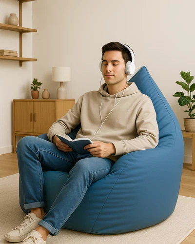 PatchHome Sitzsack XL- Jumbo Sitzkissen Bodenkissen Kinder und Erwachsene - Bild 24 von 203