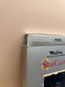 Vectrex STAR CASTLE Vintage Rare Video Game Cartridge Complete in Box CIB WORKS