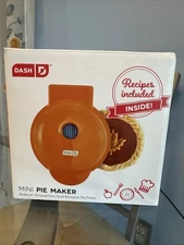 DASH Mini Pie Maker. Sweet, Savory Treats, Quiches in Minutes! Incl Dough Cutter